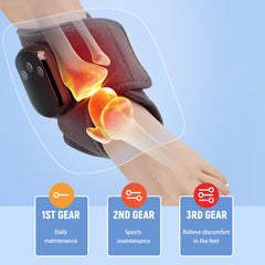 Sttlejura ankle wrap heat therapy side view offering soothing warmth for stiffness.