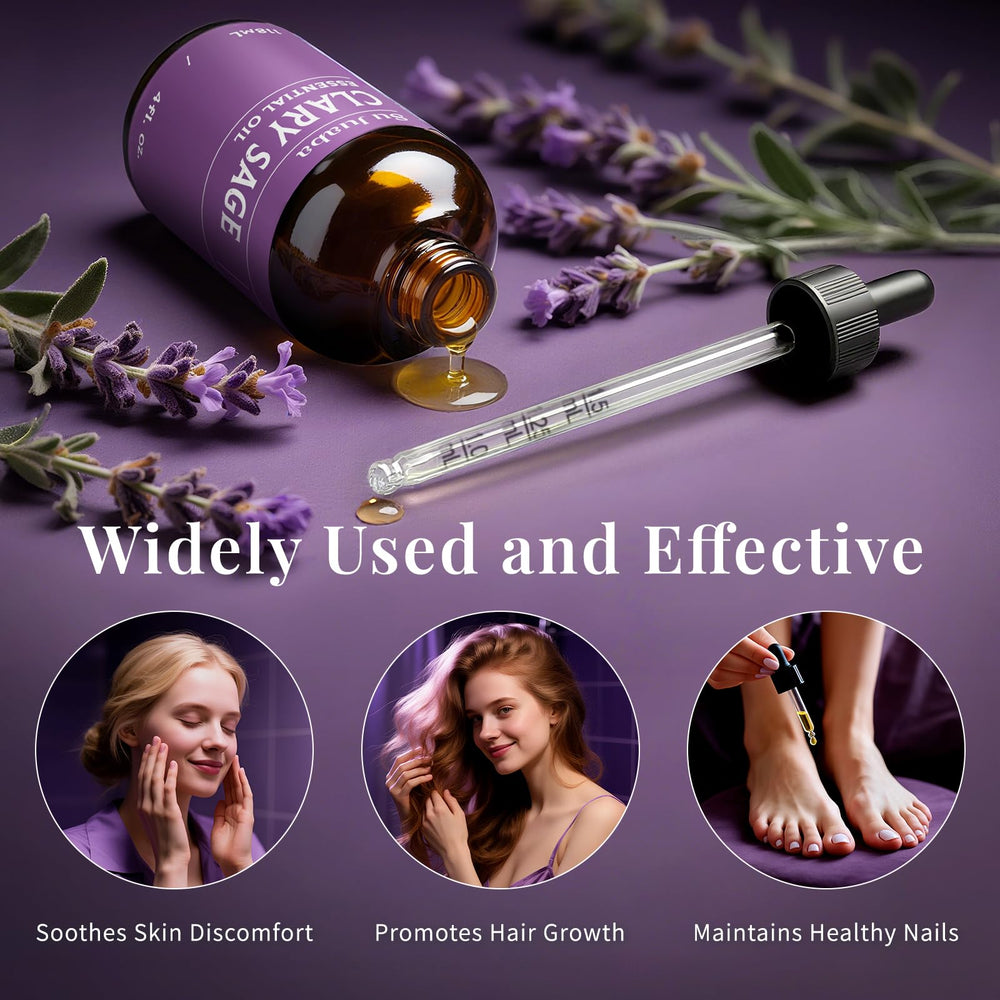 SU JUABA Clary Sage oil in hair care application