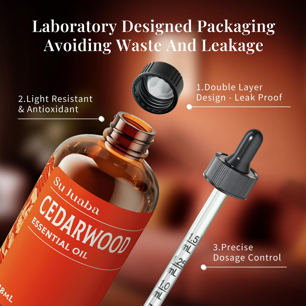 SU JUABA Glass dropper included for precise use.