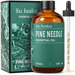 SU JUABA pine needle essential oil bottle with diffuser-ready aroma for fresh spaces