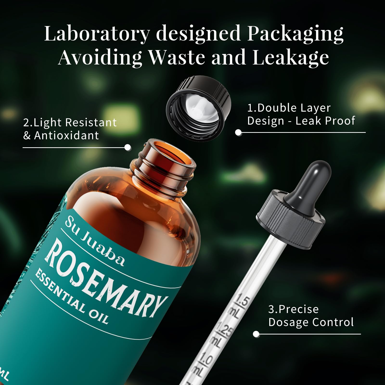 SU JUABA rosemary aroma in diffuser refreshes the workspace and supports focus.