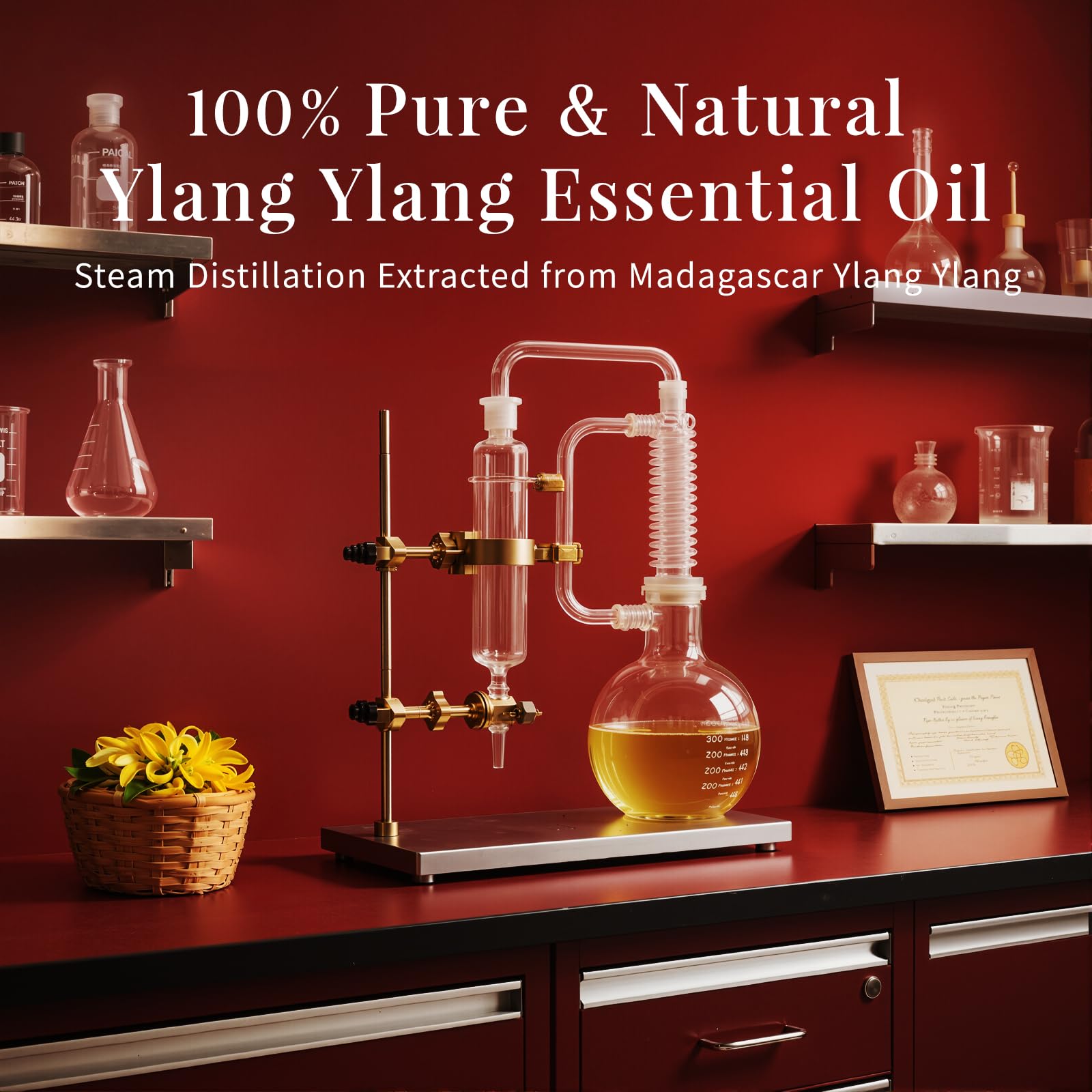 SU JUABA Ylang-Ylang: cuidado de la piel con dilucion adecuada para uso seguro.