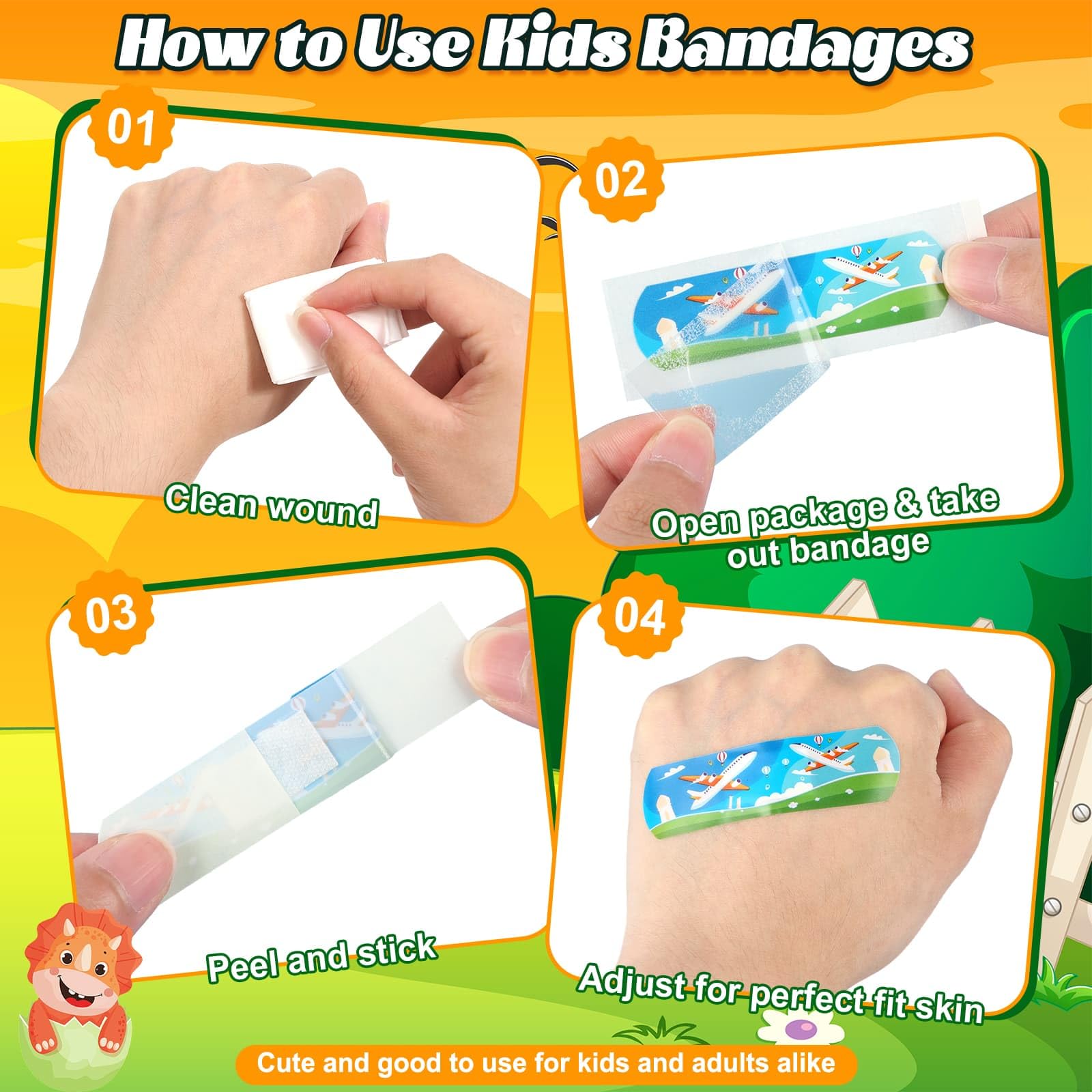 Sublaga individually wrapped bandages ensure hygienic on-the-go use