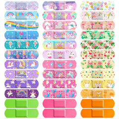 Banditas Sublaga para niños con unicornio en 33 estilos coloridos.