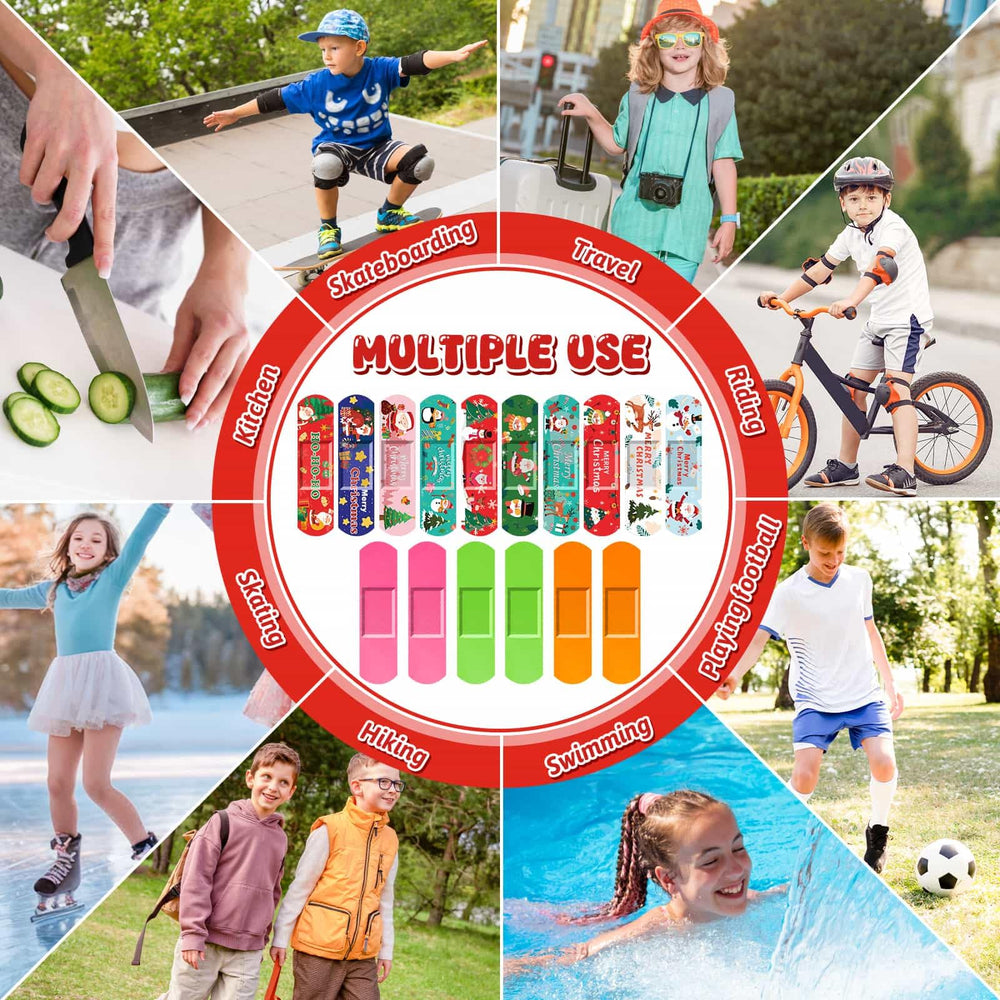 Sublaga Christmas bandages with simple wrap and padding for quick coverage