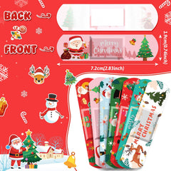 Sublaga Christmas bandages featuring reindeer pattern for everyday protection and fun