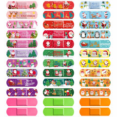 Sublaga Christmas bandages Santa Claus design protect small cuts.
