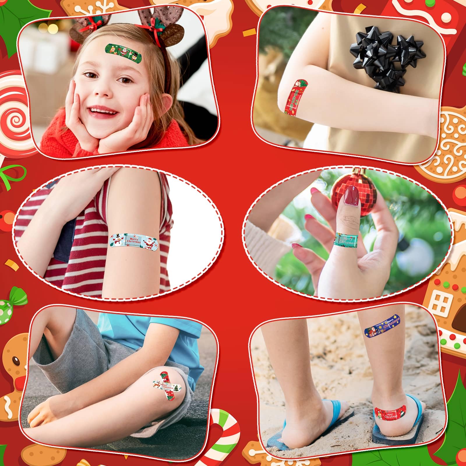 Sublaga Christmas bandages waterproof and breathable fabric for reliable wear