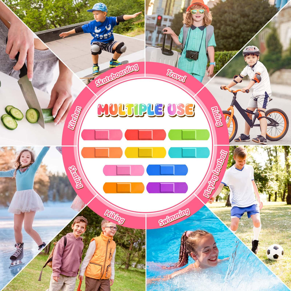Sublaga individually packaged bandages stay hygienic and portable for on-the-go care.