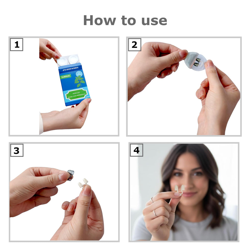 SUBRUN mint vapor release visual highlighting long-lasting freshness during wear.