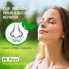 SUBRUN pocket-ready nose clips for travel and on-the-go relief.