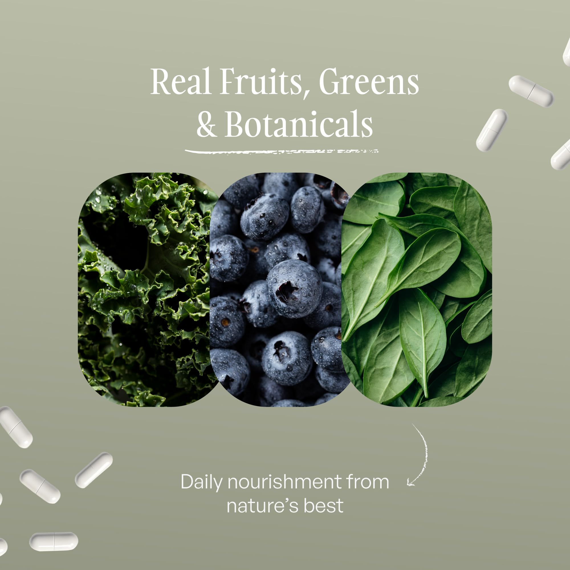 SUBSTANCE Sustenance vegan-friendly seal indicating plant-based nutrition.