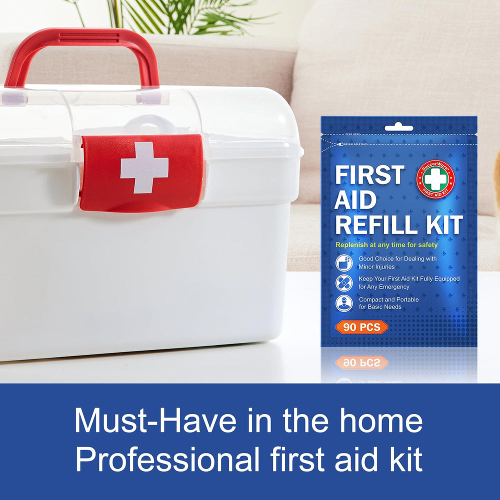 SuccorWare home travel hiking first aid kit ready to support quick care.