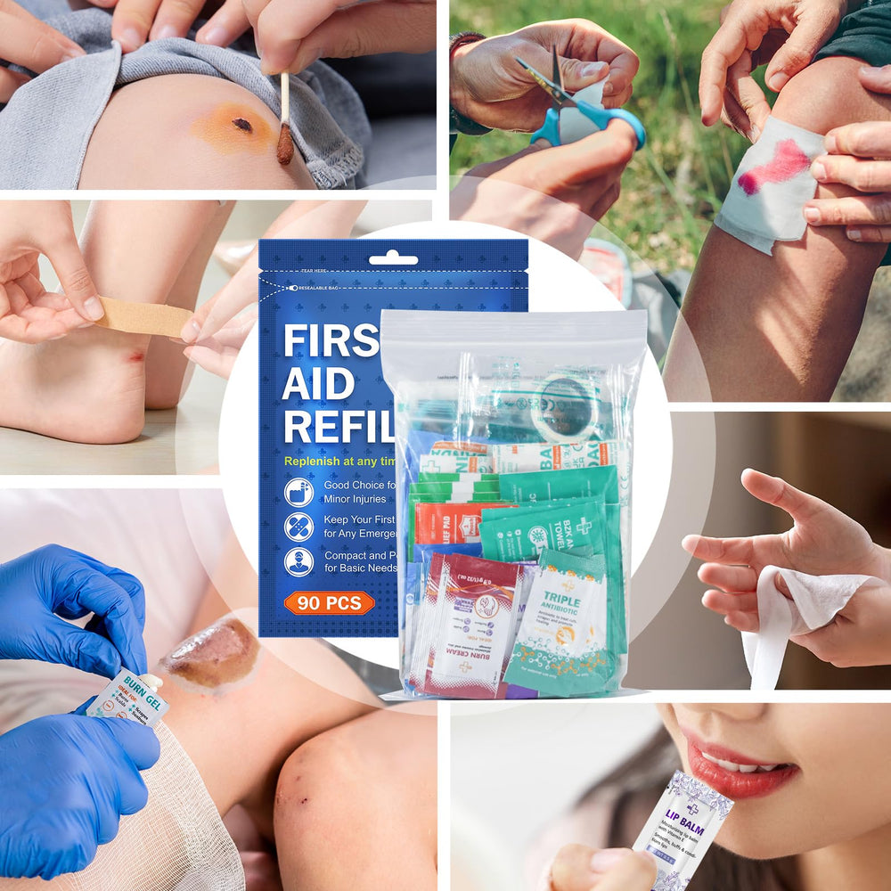 SuccorWare surprise gift wound care kit presented as thoughtful preparedness for friends.