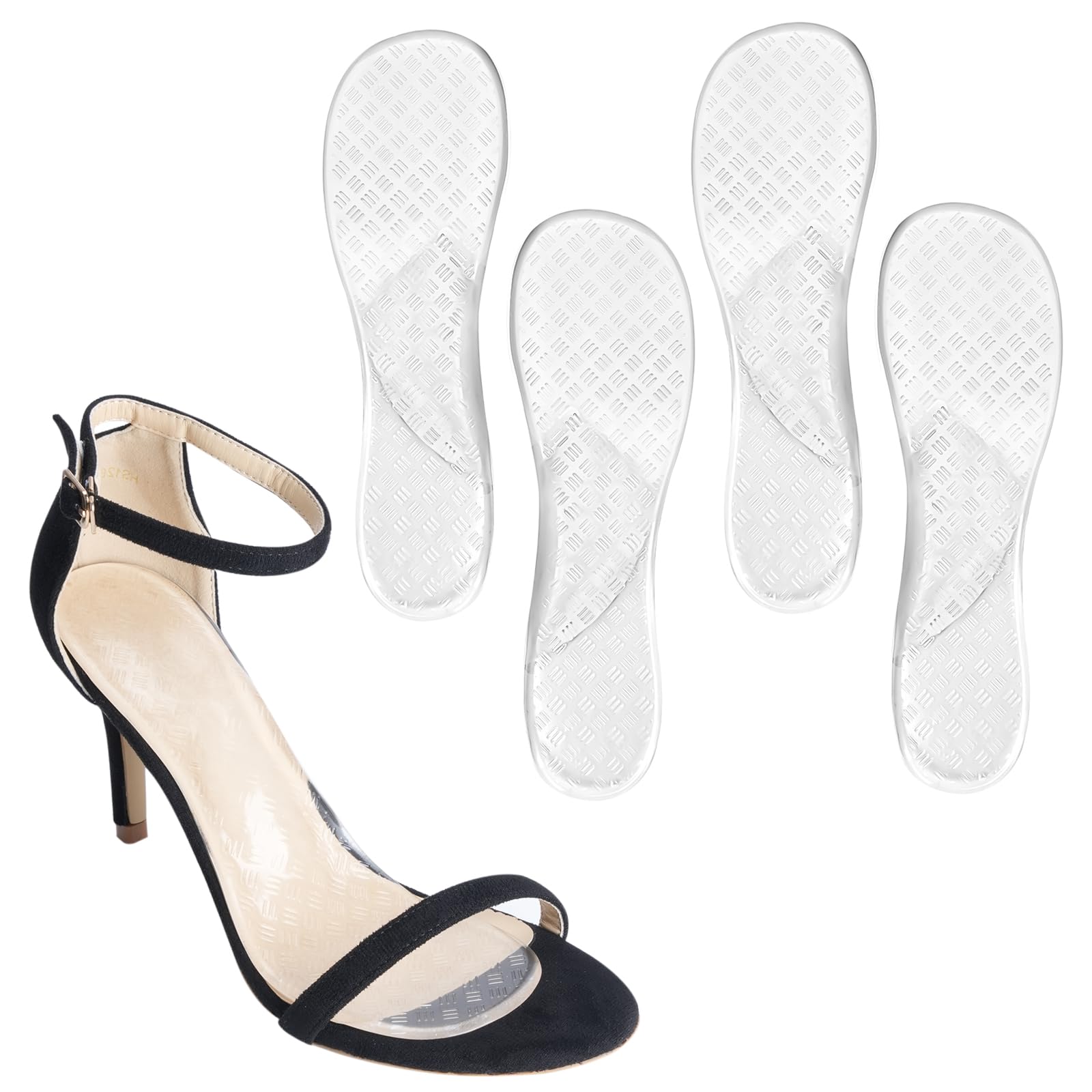 Suchewha gel arch-support sandal inserts for secure all-day wear.