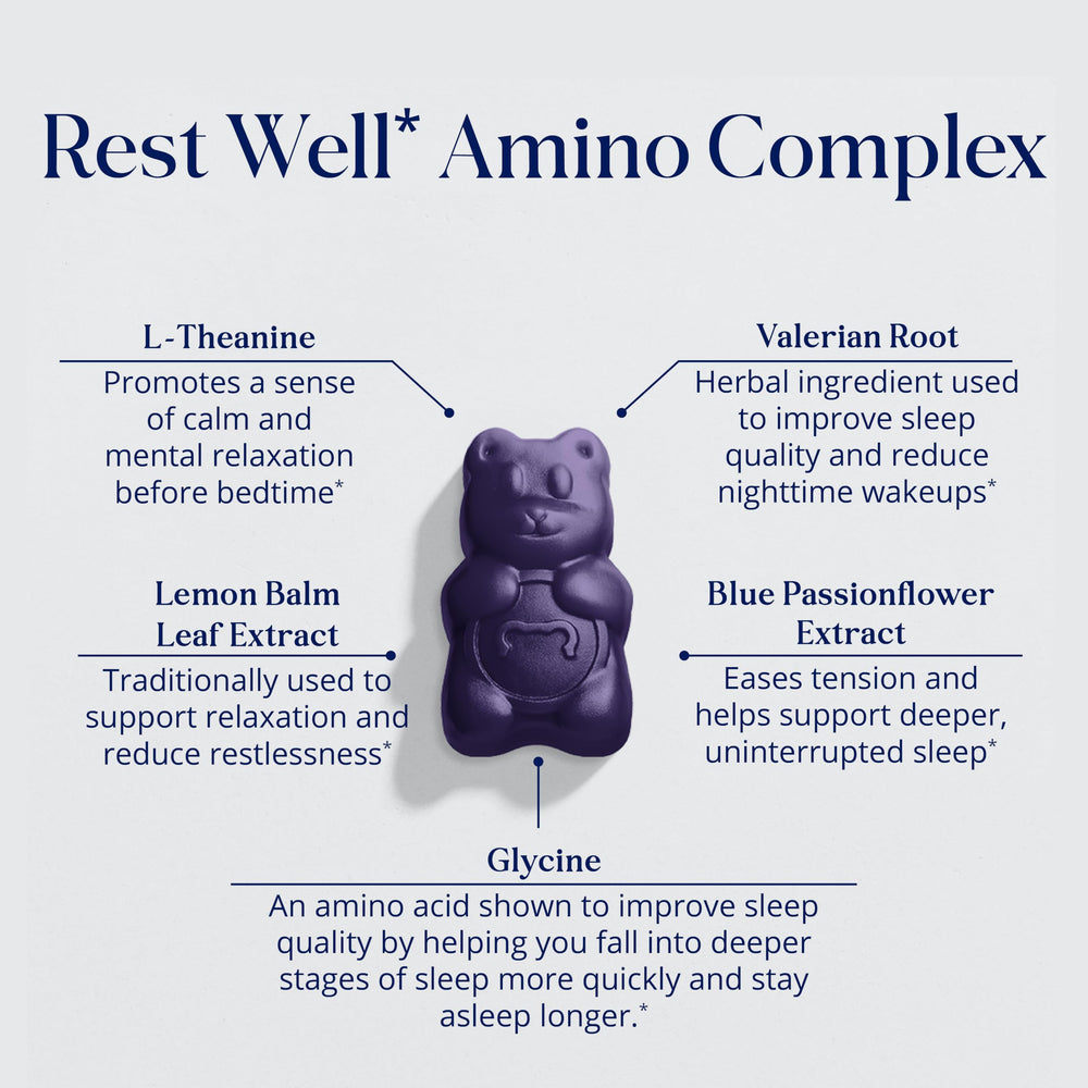 SugarBearPro Sleep Gummy serving-spoon showing precise 6 mg dose