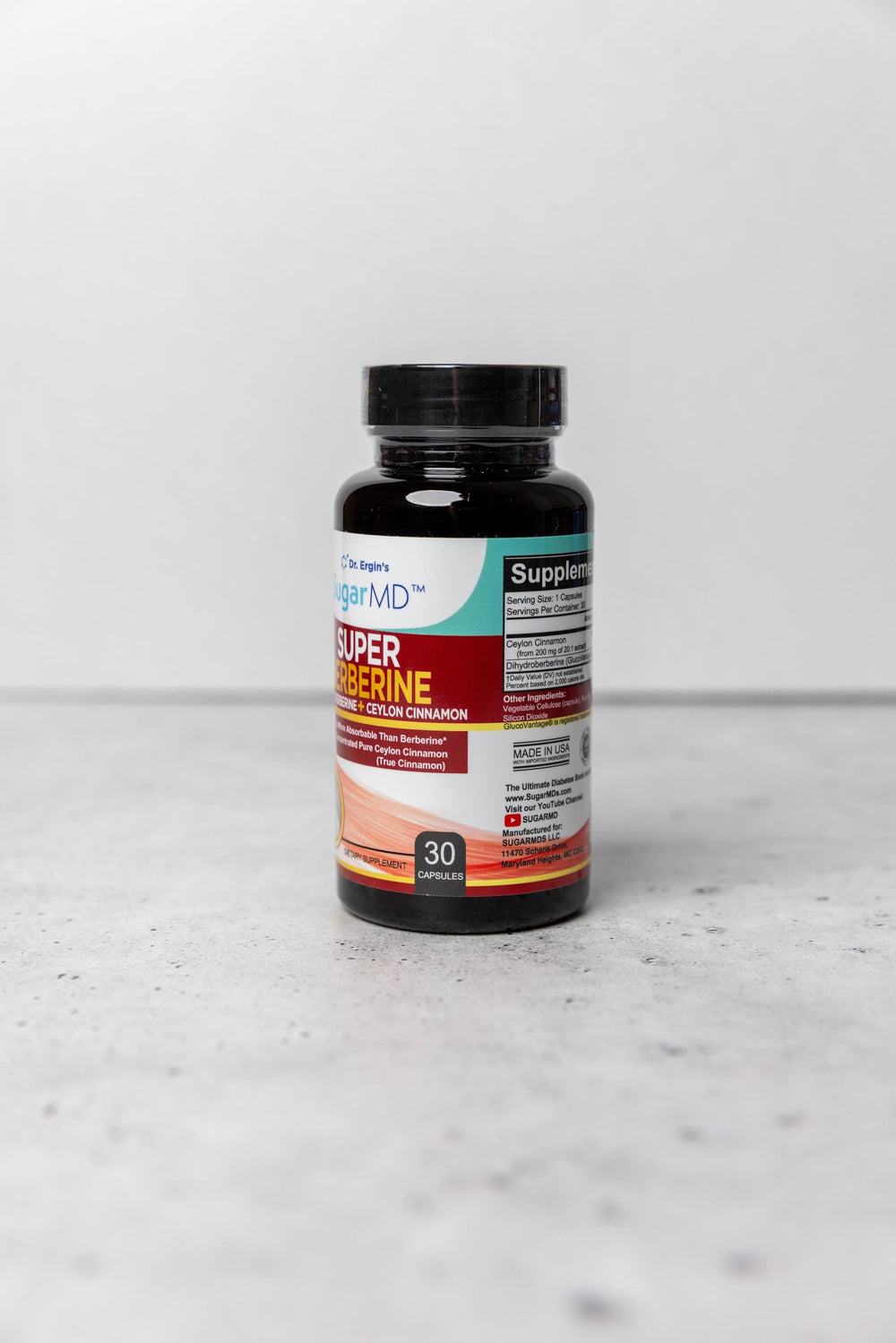 Daily-dosing capsule on countertop suggesting easy routine