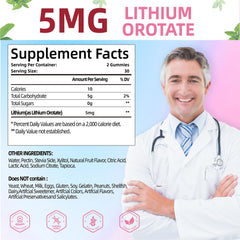 Close-up of SUGAWITA gummies highlighting plant-based formula and fruity flavor.