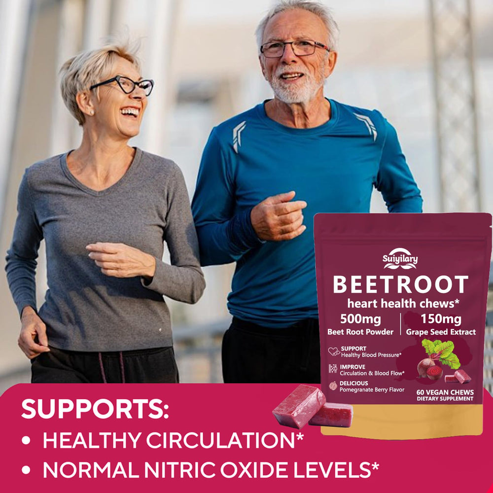 Suiyilary Beet Root Soft Chews berry flavor label and aroma