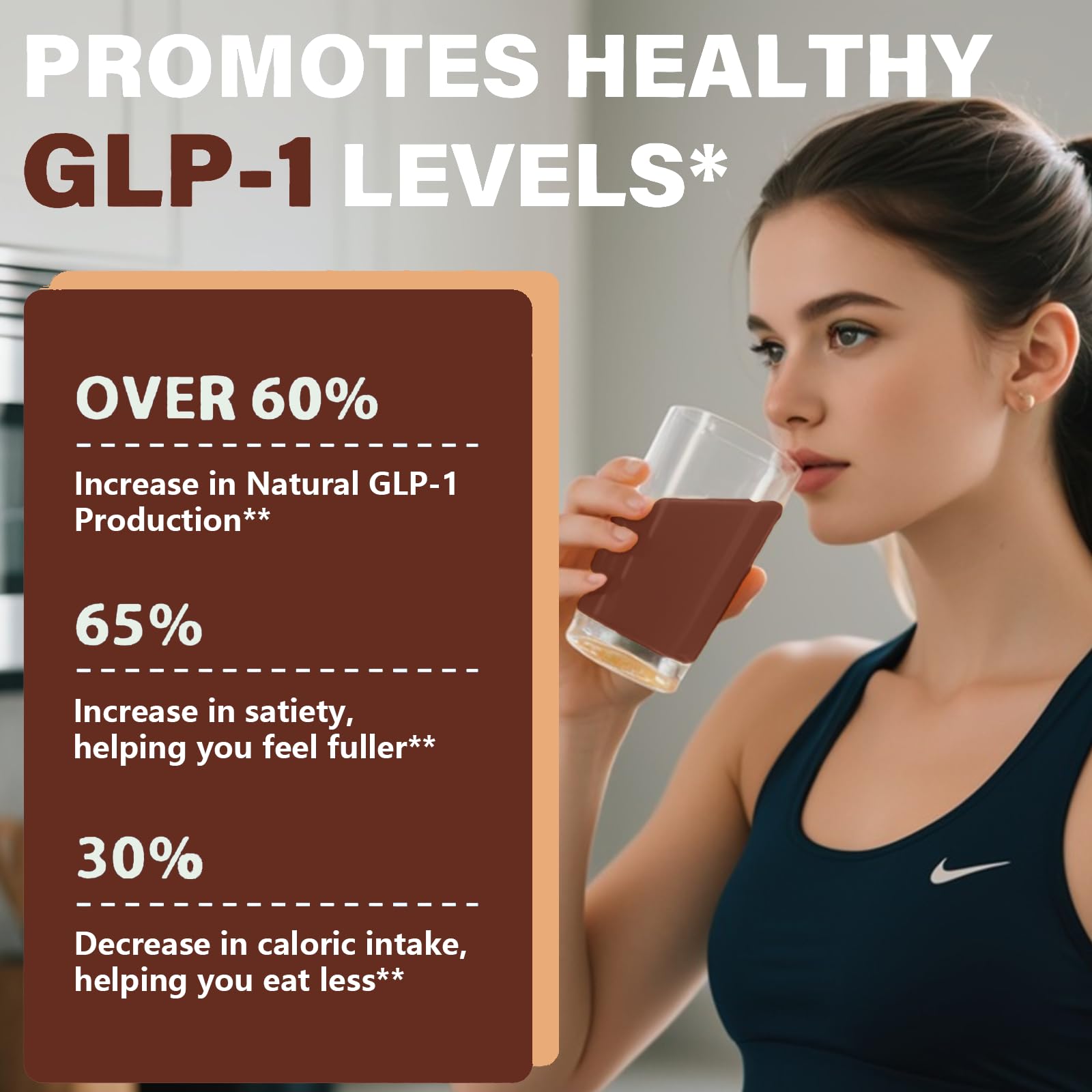 Suiyilary GLP-1 powder in water demonstrates quick, sugar-free hydration option.