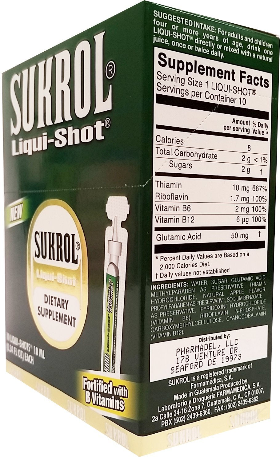 Sukrol Liquid Shot daily-use-on-the-go shows a ready-to-take supplement for busy days.