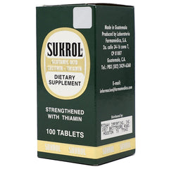 Sukrol tabletas en mano, ideal para uso diario y bienestar mental.