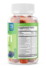 SUKU Teen Boy Gummies pour showing serving texture and grape flavor appeal