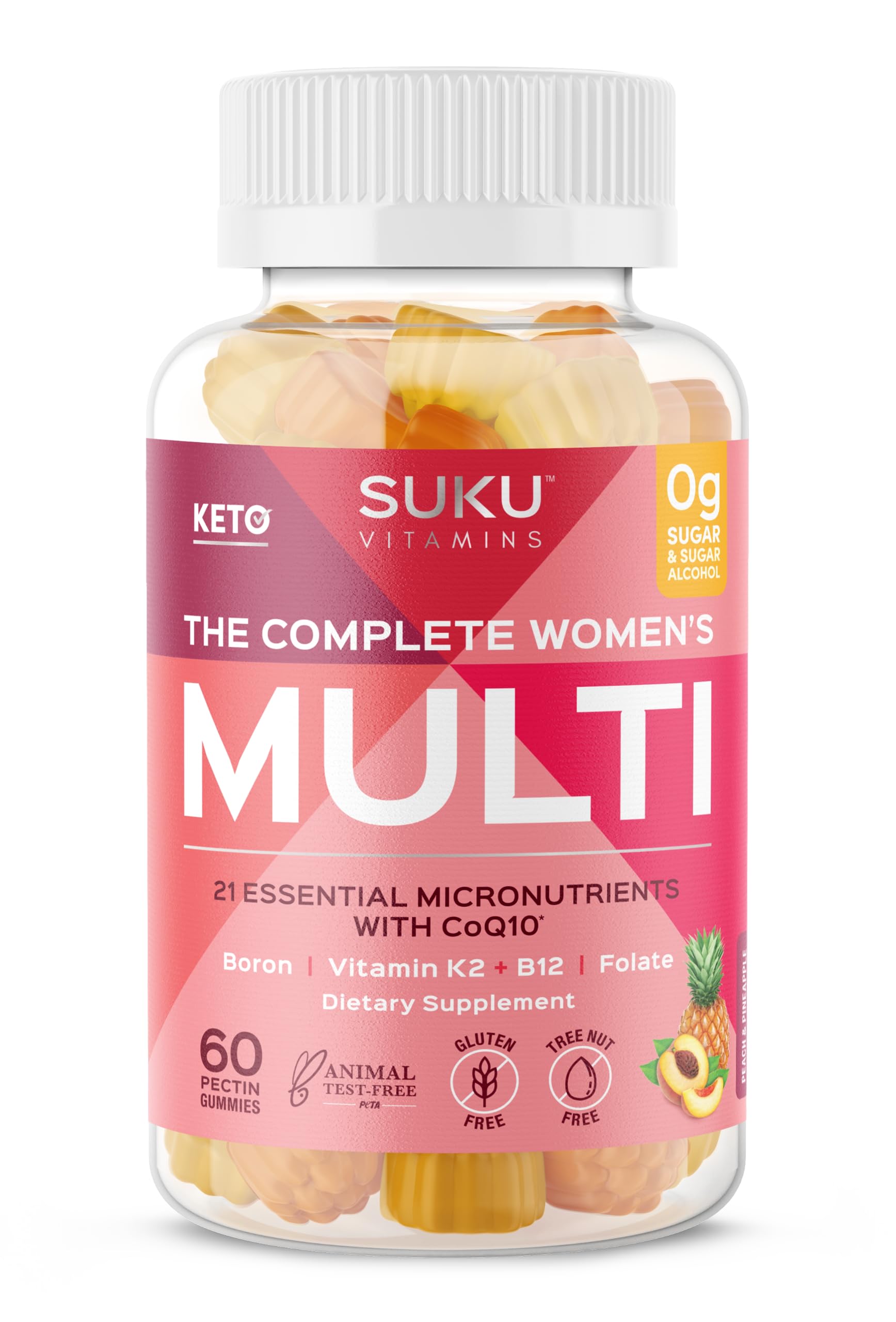 SUKU Vitamins Complete Women's Multi bottle — daily multivitamin support for women.