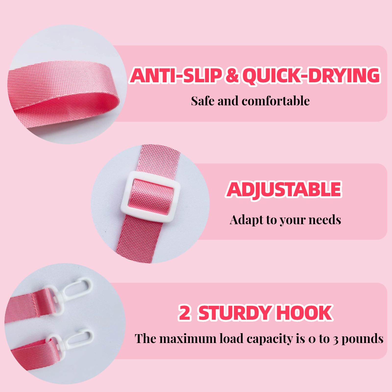 Sulieschen quick-drying nylon lanyard stays breathable through daily recovery activities.