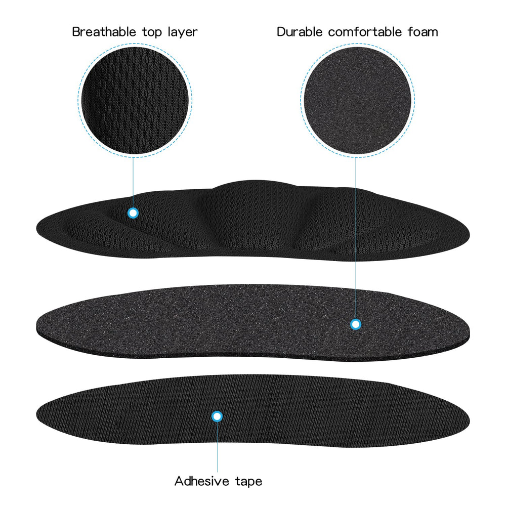 SUMBLIME adhesive back-of-heel pad with strong stick for all-day wear.