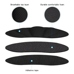 SUMBLIME adhesive back-of-heel pad with strong stick for all-day wear.