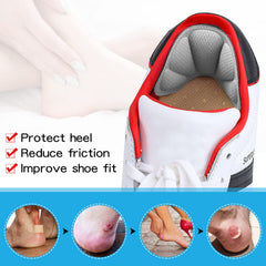SUMBLIME adhesive heel grips; secure self-adhesive backing prevents slipping inside shoes