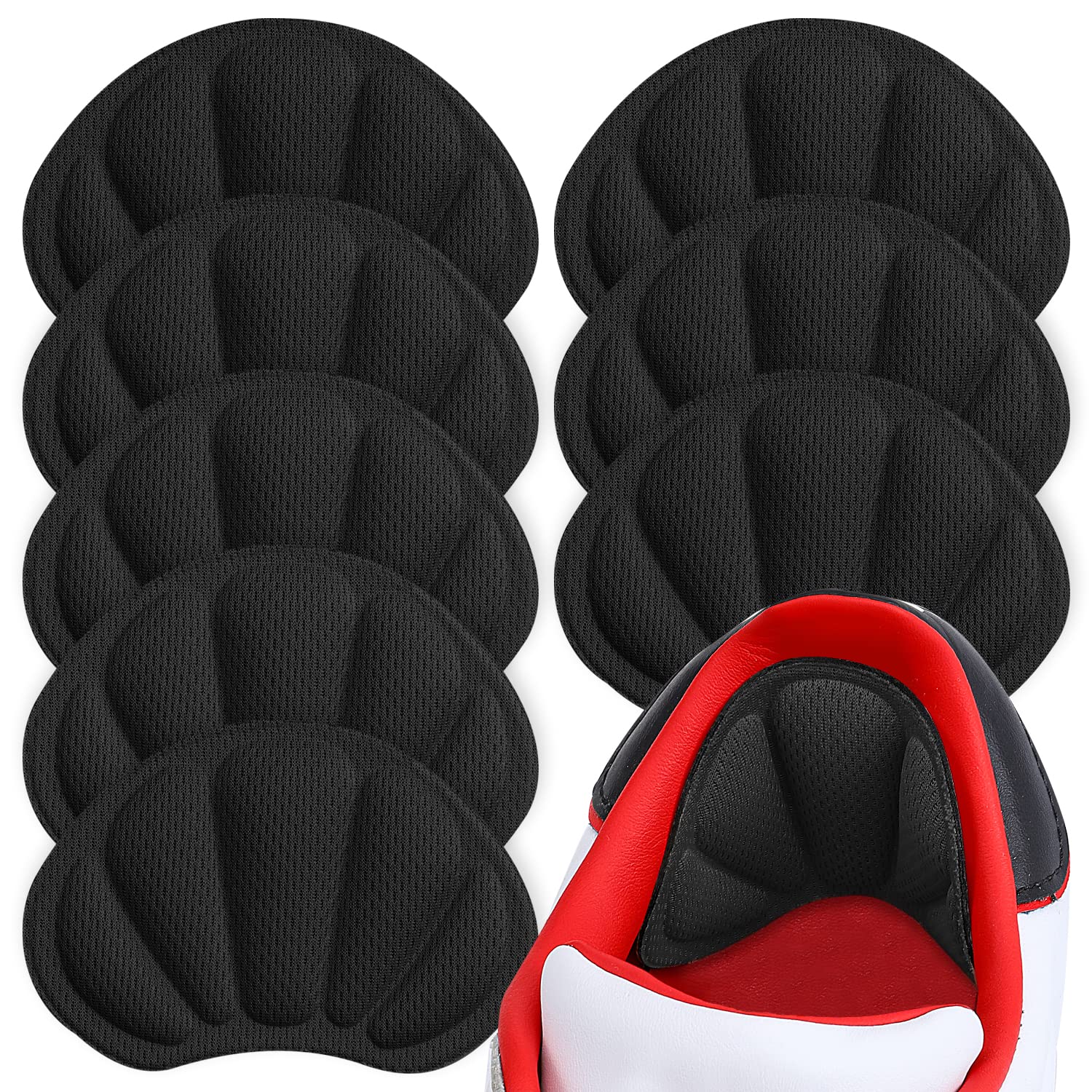SUMBLIME back-of-heel cushion adhesive pad offers secure grip and comfort.