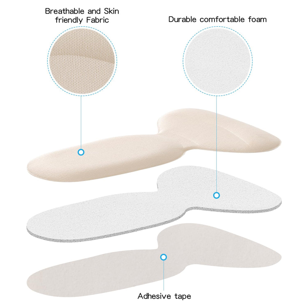 SUMBLIME inserciones de talón para cuero, ofrecen soporte y comodidad durante todo el día.