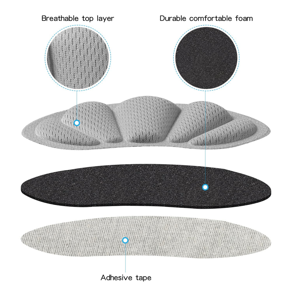 SUMBLIME loose shoe cushion inserts; compatible with boots, heels, and leather shoes