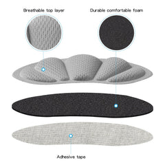 SUMBLIME loose shoe cushion inserts; compatible with boots, heels, and leather shoes