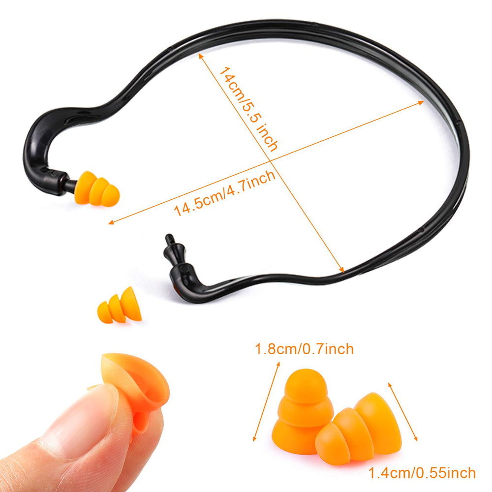 Sumind ear plugs in-ear placement providing noise reduction