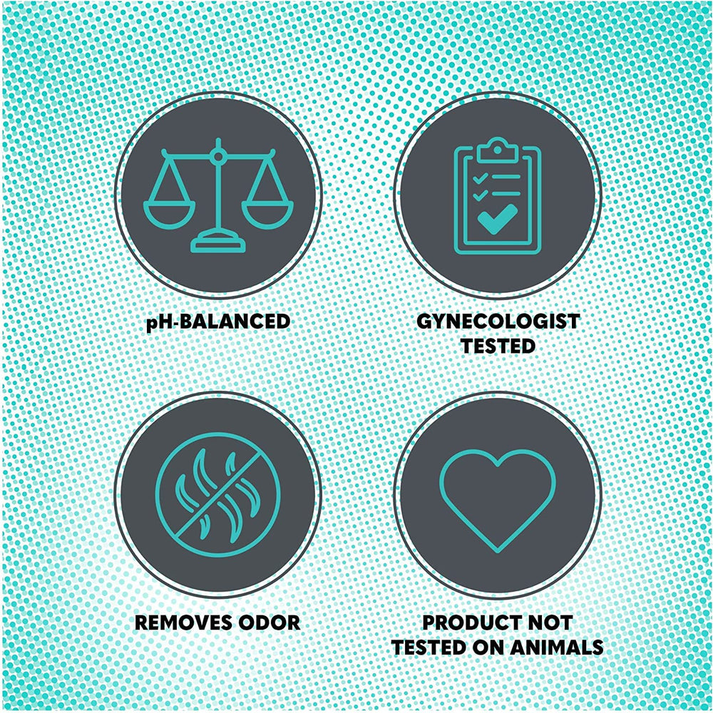 Summer's Eve Active Daily Performance Wipes gynecologist-tested and hypoallergenic