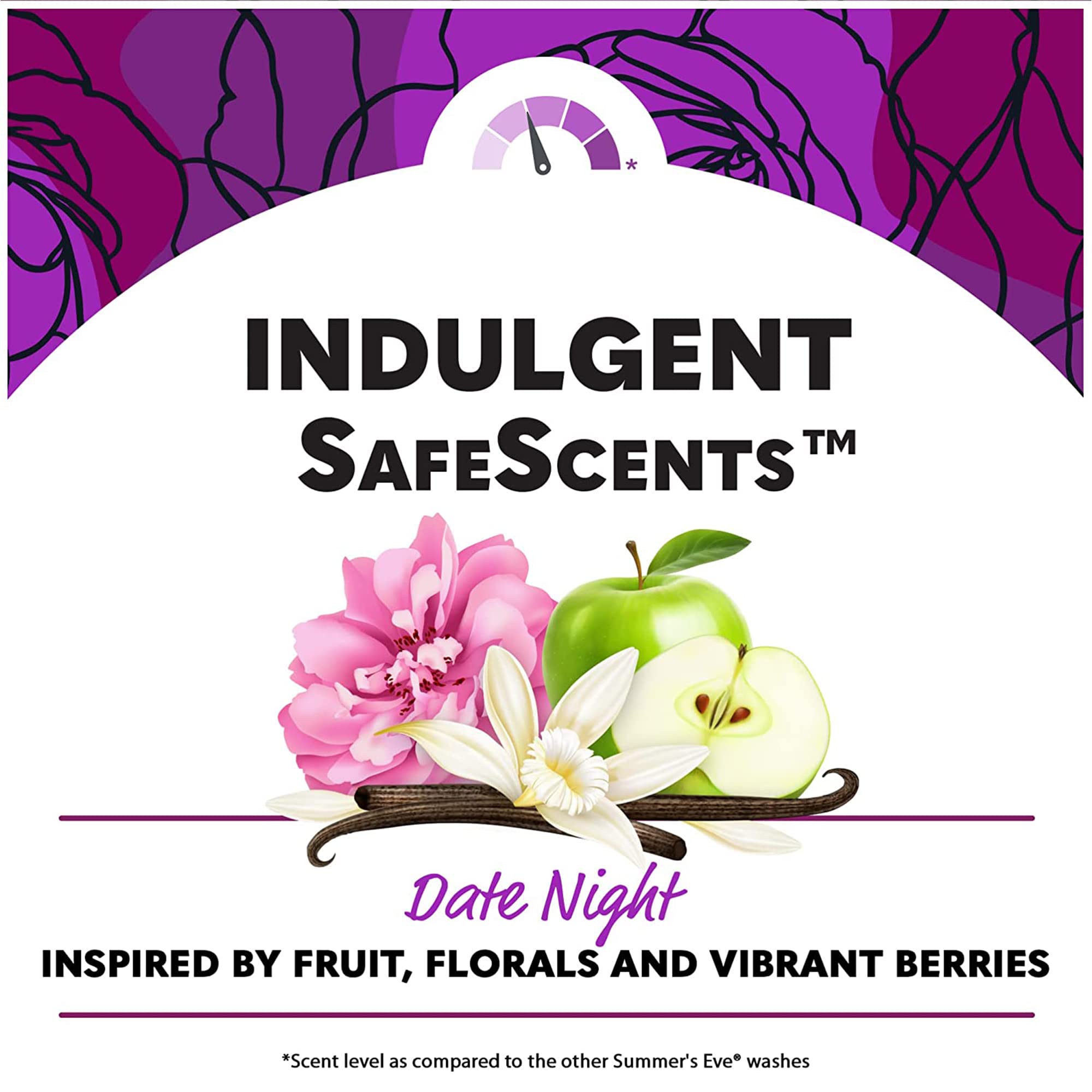 Summer's Eve Date Night cleansing cloths used for gentle cleansing on the go.