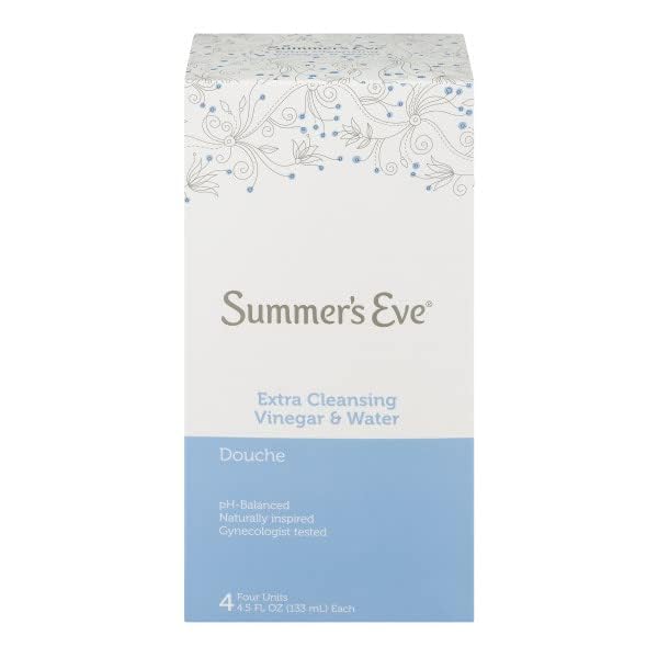 Summer's Eve Douche balanced-pH formula supports comfortable freshness
