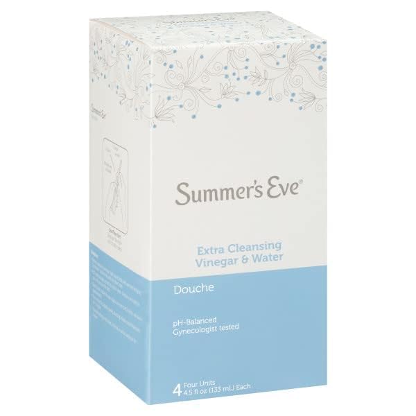 Summer's Eve Douche vinegar-and-water blend for daily use