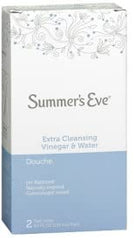 Summer's Eve Douche X-Cleansing Twin bottle front shows gentle, pH-balanced formula.