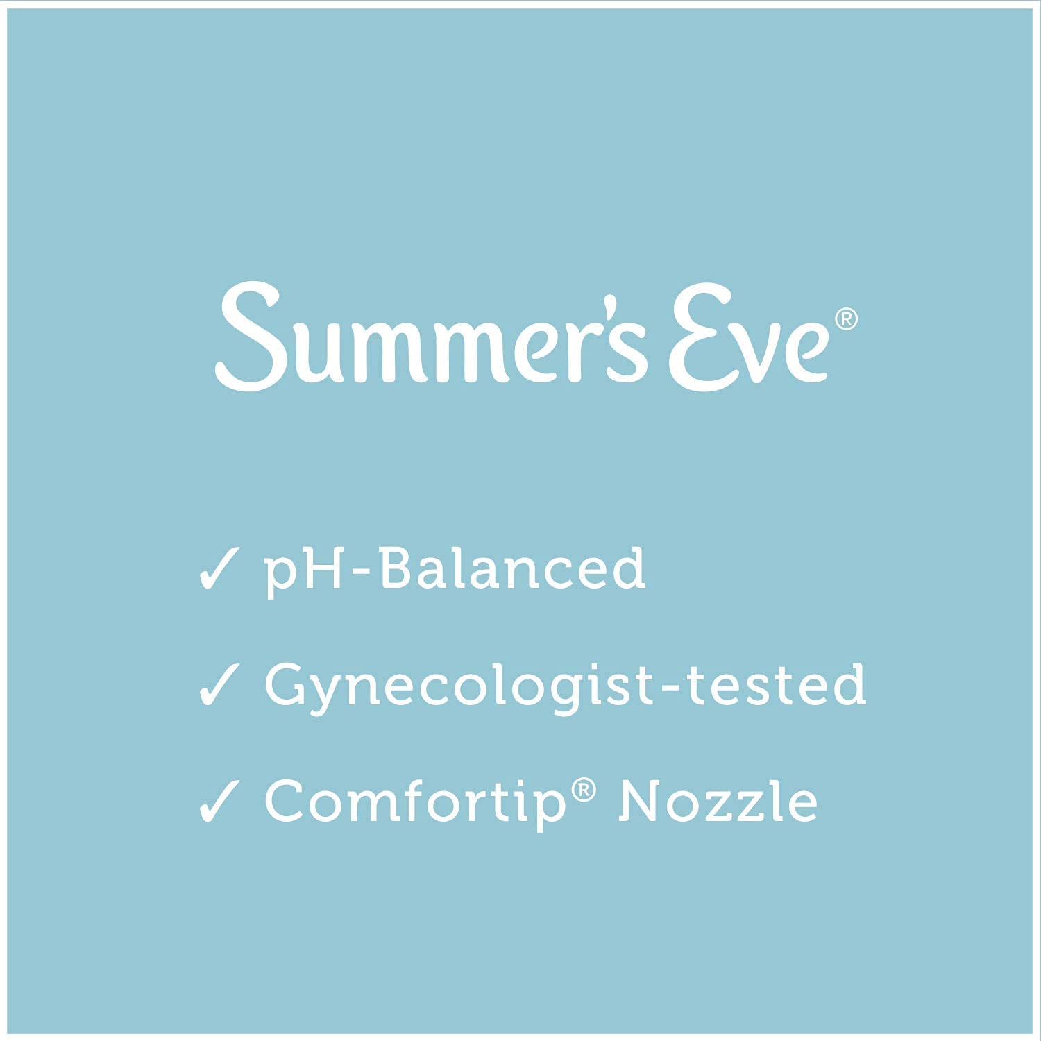 Summer's Eve Extra Cleansing Vinegar & Water Douche packaging highlights multi-pack convenience