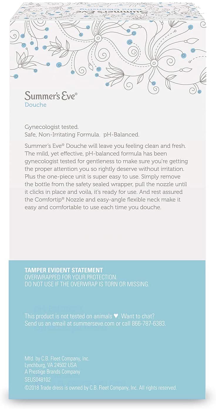 Summer's Eve pH-balanced hypoallergenic formula signals gentle daily freshness