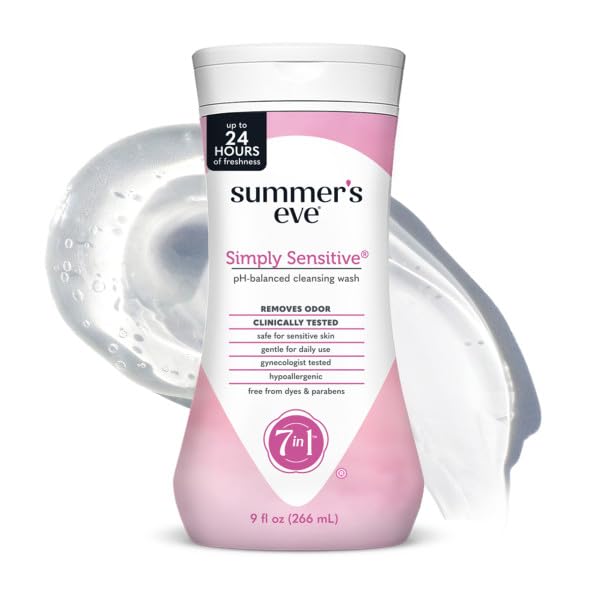 Daily-use scene with Summer's Eve Simply Sensitive in a routine