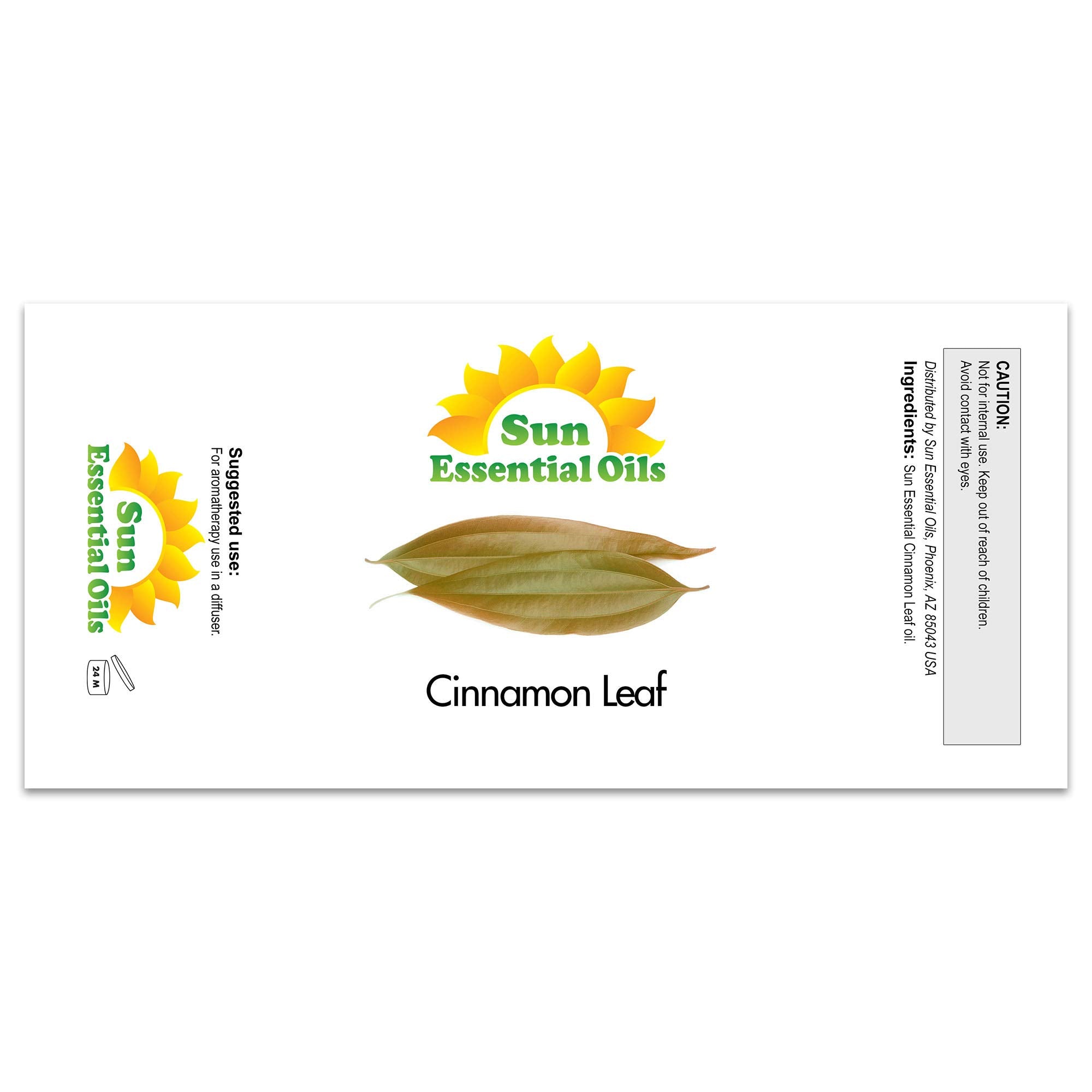 Sun Essential Oils Cinnamon Leaf in a diffuser for cozy winter aromatherapy
