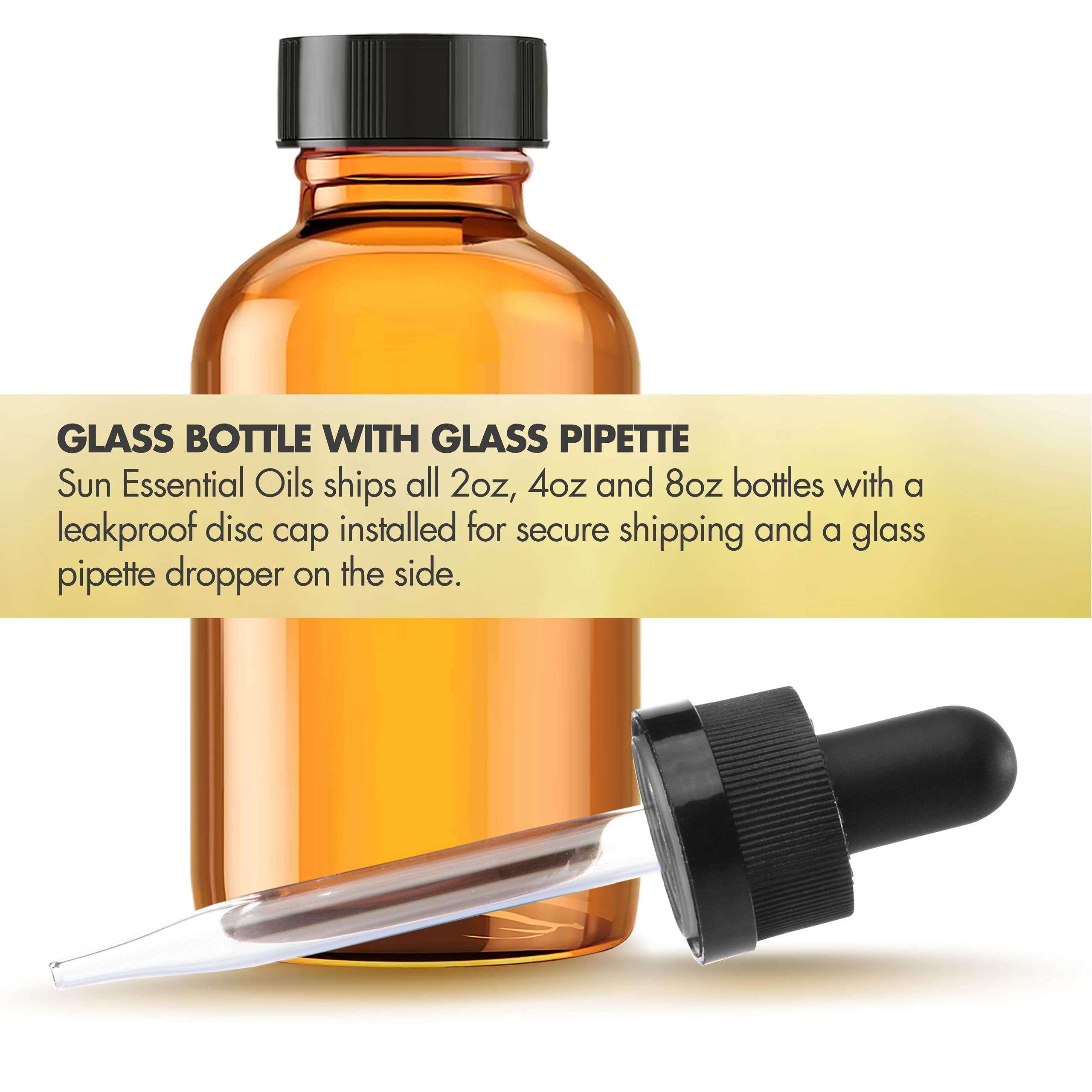 Sun Essential Oils eucalyptus oil for skincare adds scent to lotions and massages.