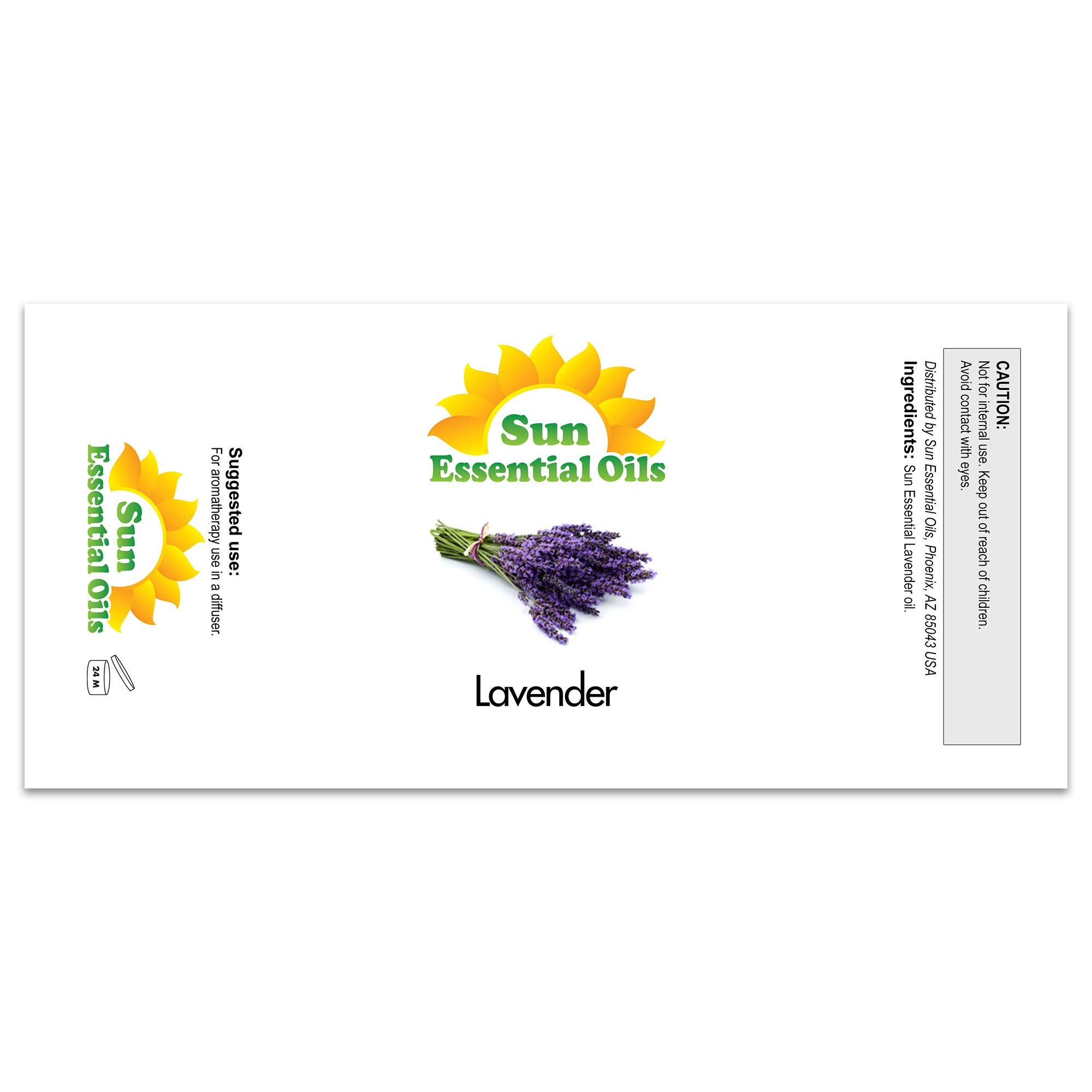 Sun Essential Oils Lavender Oil in diffuser aroma for calming spaces