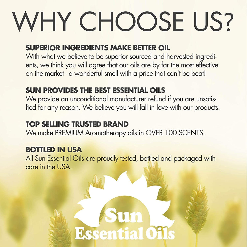 Sun Essential Oils Myrrh promotes a calm, centered atmosphere during a massage.