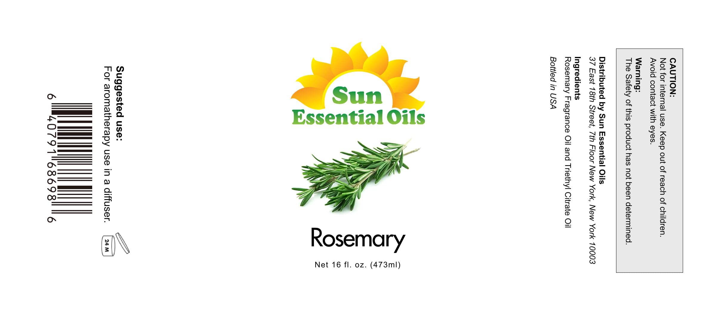 Sun Essential Oils Rosemary diffuser area for calming aromatherapy and restful sleep.